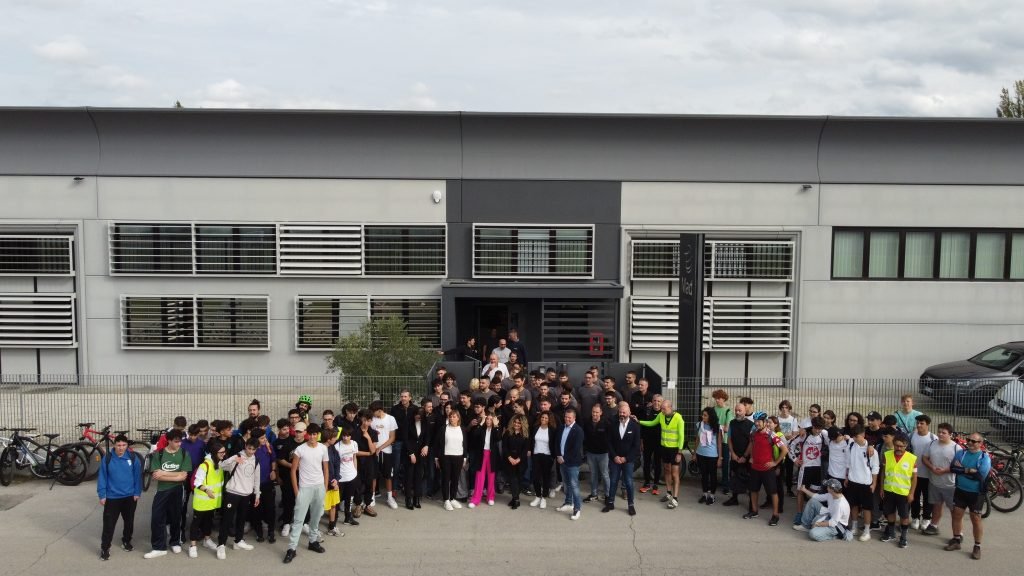 A scuola in bici